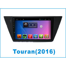 Système Android moniteur de voiture DVD pour Touran avec voiture Navigation GPS / voiture DVD
